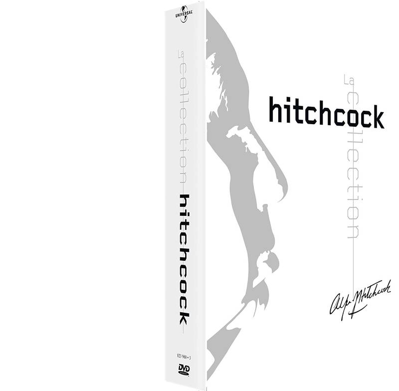 ALFRED HITCHCOCK BLANC COFFRET 7 DVD