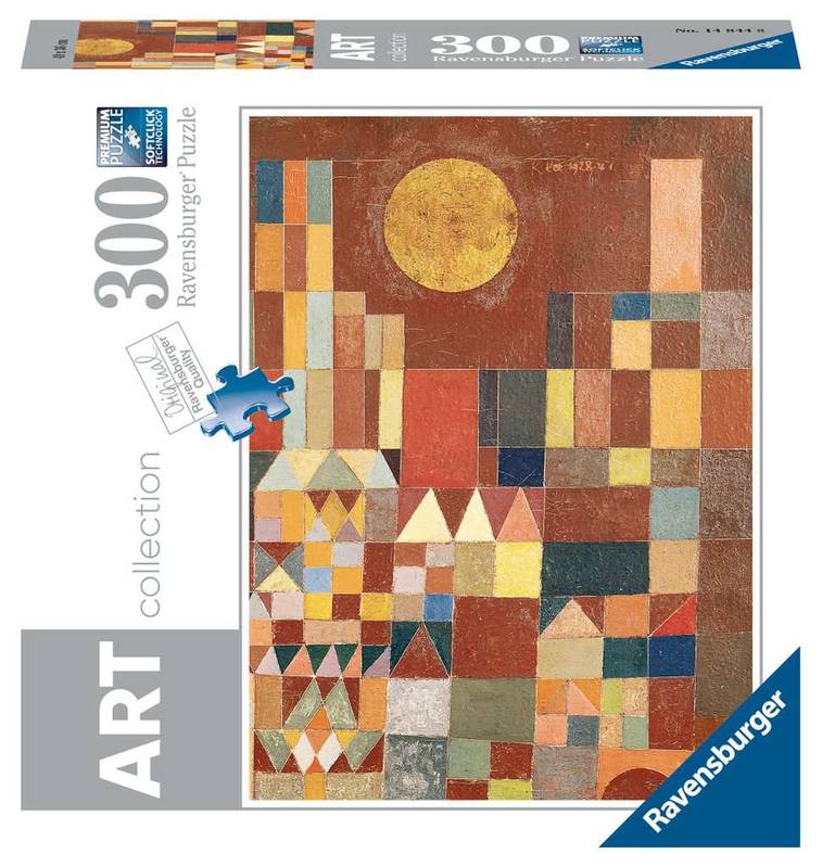 RAVENSBURGER - Puzzle - 300p : Art Collection : Château et Soleil