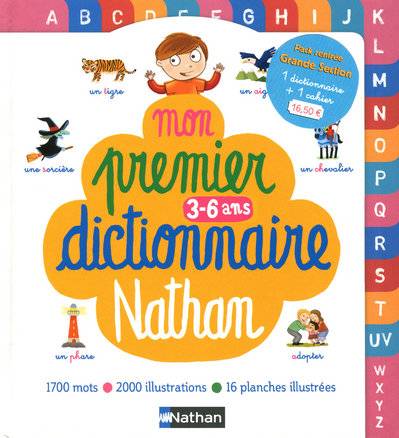 Pack Mon premier dictionnaire Nathan + Cahier 5-6 ans