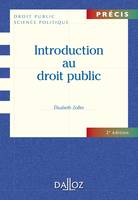 Introduction au droit public - 2e ed.