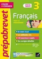 Prépabrevet Français 3e Brevet 2022, cours, méthodes et entraînement