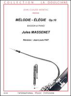 Mélodie - élégie, Op. 10