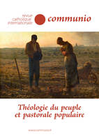 Revue Communio no 278 tome 46 Théologie du peuple et pastorale populaire