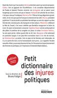 Petit dictionnaire des injures politiques, Edition 2022