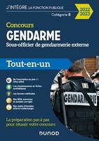 Concours Gendarme - Sous-officier de gendarmerie externe - 2022/2023, Tout-en-un